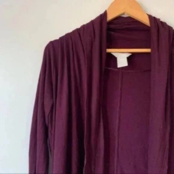 Joe fresh oversized fabric draped cardigan size XS - Picture 2 of 7